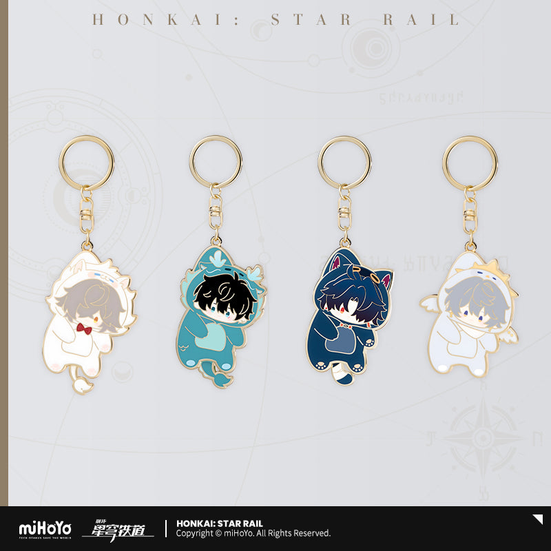 [Official Merchandise] Boys’ Dormitory Series Chibi Metal Charm | Honkai: Star Rail