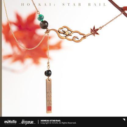 [Official Merchandise] Dan Heng Theme Impression Series Jewelry: Necklace / Ear Clips | Honkai: Star Rail