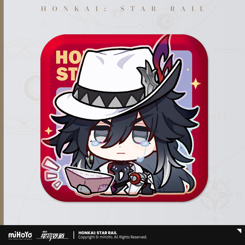 [Official Merchandise] Pom-Pom Gallery Series Square Badge | Honkai: Star Rail