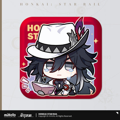 [Official Merchandise] Pom-Pom Gallery Series Square Badge | Honkai: Star Rail