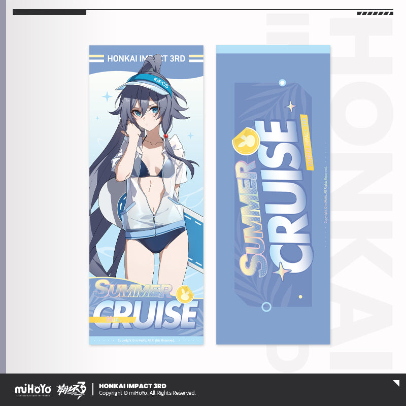 [Official Merchandise] Summer Cruise Series Holographic Ticket Vol.4 | Honkai Impact 3rd