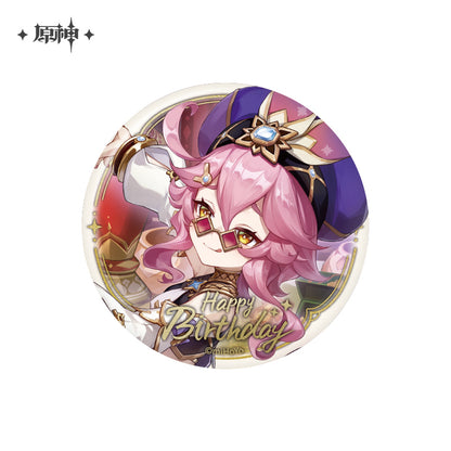 [Official Merchandise] Birthday Series Badge Vol.2 | Genshin Impact