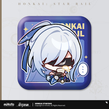 [Pre-Order] Pom-Pom Exhibition Hall Series: Square Badges | Honkai: Star Rail (June 2024)