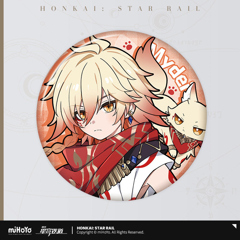 [Official Merchandise] Little Cat Series Tinplate Badges | Honkai: Star Rail