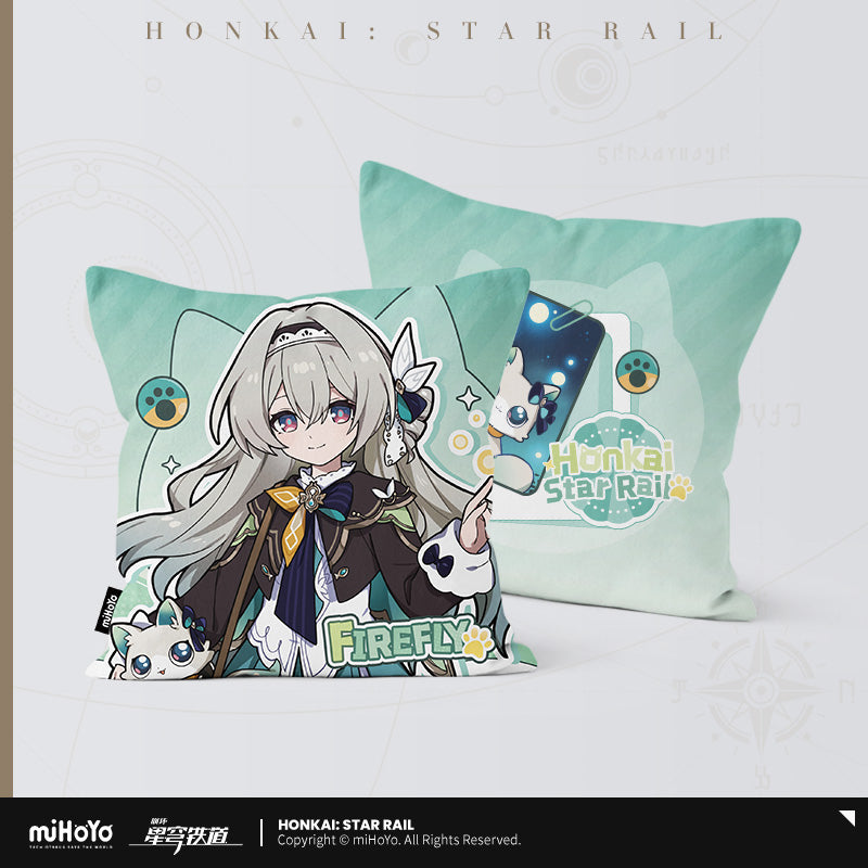 [Official Merchandise] Little Cat Series Square Pillow | Honkai: Star Rail