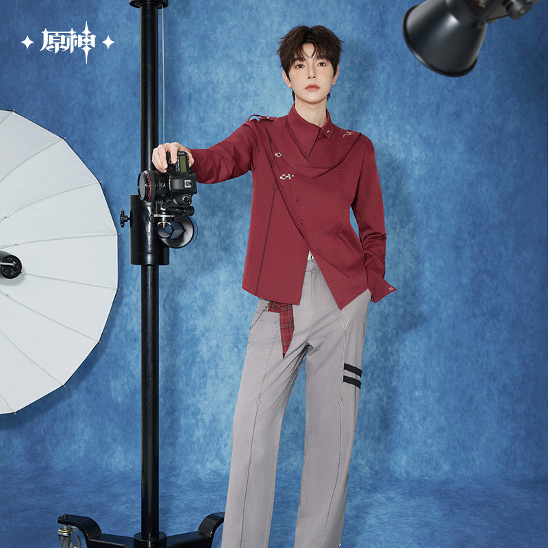 [Pre-Order/Limited] Tartaglia Theme Impression Series Ribbon Long Sleeve Shirt | Genshin Impact (Aug 2026)