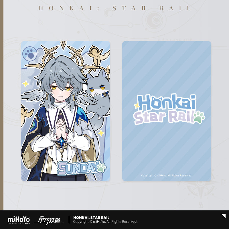 [Official Merchandise] Little Cat Series Holographic Collectible Ticket | Honkai: Star Rail
