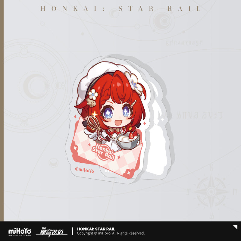 [Official Merchandise] Nameless Medal Series Acrylic Clip | Honkai: Star Rail
