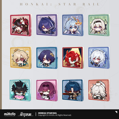 [Official Merchandise] Pom-Pom Exhibition Hall Series: Quicksand Acrylic Fridge Magnet | Honkai: Star Rail