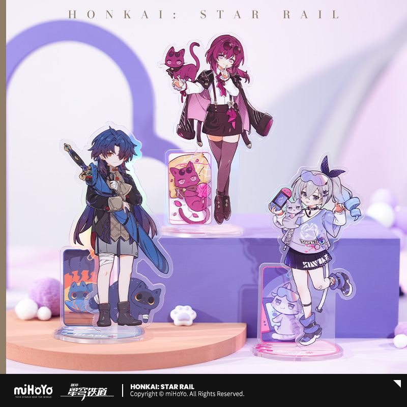 [Official Merchandise] Little Cat Series Acrylic Standee | Honkai: Star Rail