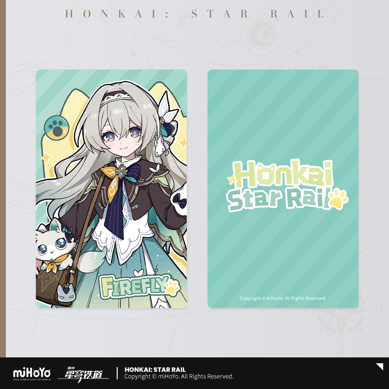 [Official Merchandise] Little Cat Series Holographic Collectible Ticket | Honkai: Star Rail