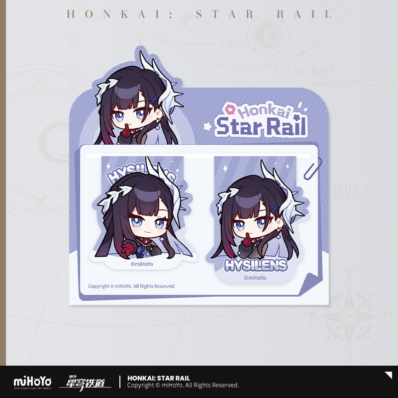 [Official Merchandise] Pom-Pom Exhibition Hall Series Soft Magnetic Bookmark Set | Honkai: Star Rail