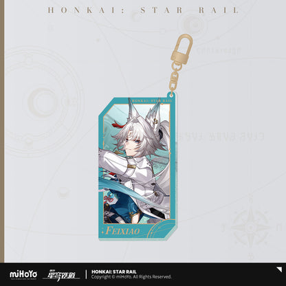 [Official Merchandise] All-Stars Invite Series Liquid Glitter Acrylic Charm | Honkai: Star Rail