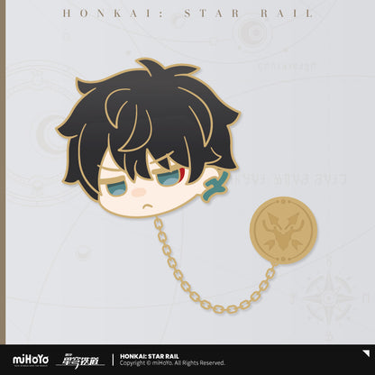 [Official Merchandise] Pom-Pom Exhibition Hall Series Metal Badge | Honkai: Star Rail