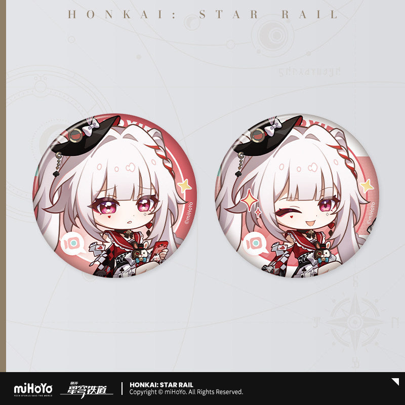 [Official Merchandise] Owlbert’s Reception Room Series Tinplate Badge Set | Honkai: Star Rail