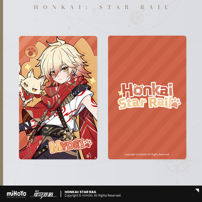 [Official Merchandise] Little Cat Series Holographic Collectible Ticket | Honkai: Star Rail