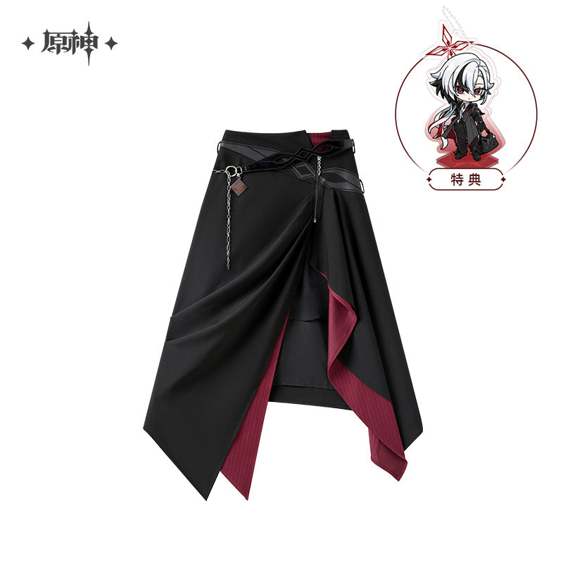 [Pre-Order/Limited] Arlecchino Theme Impression Series Asymmetrical Midi Skirt | Genshin Impact (May 2026)