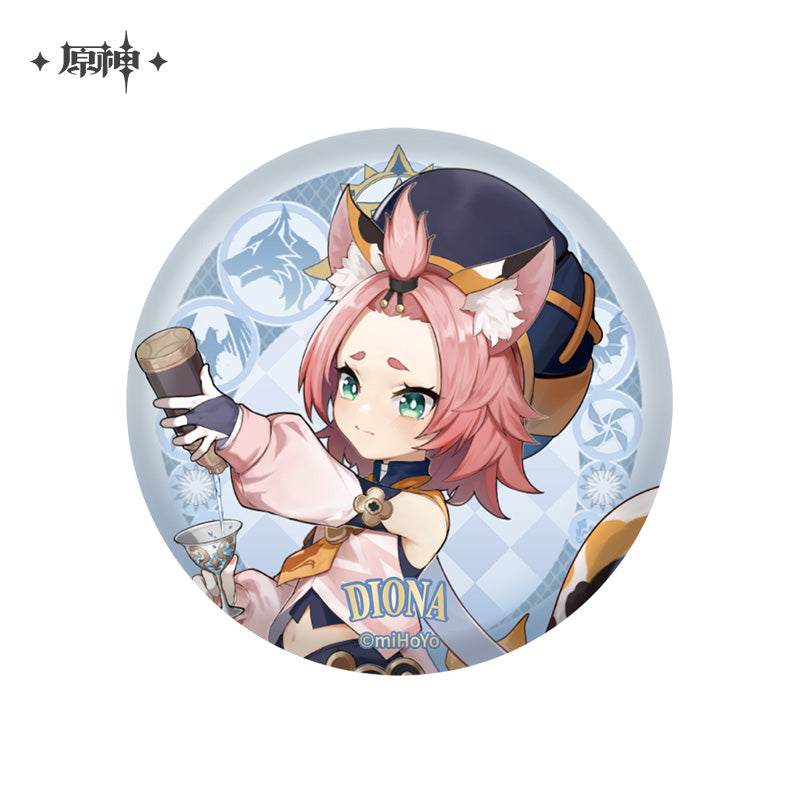 [Pre-Order] Mondstadt City Theme Series Character Badge - New Craft | Genshin Impact