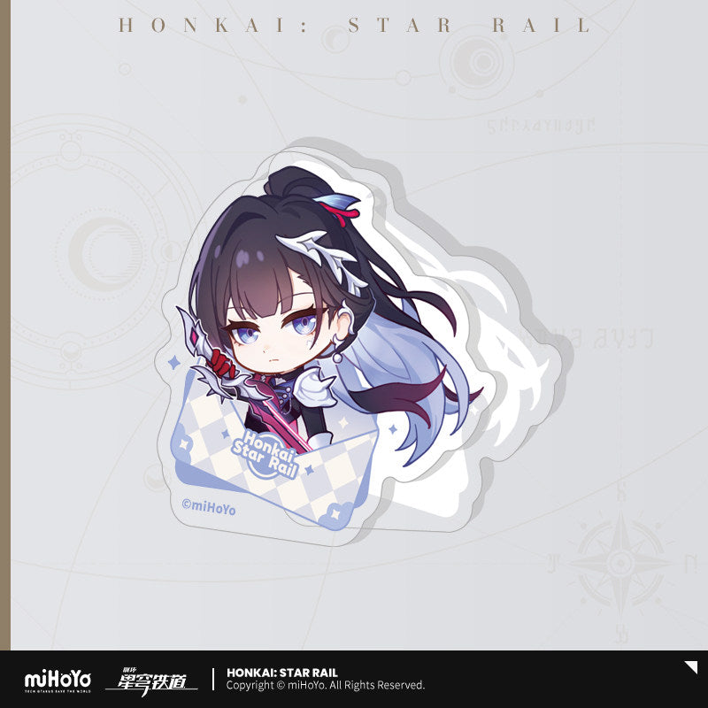 [Official Merchandise] Nameless Honor Series Acrylic Clip | Honkai: Star Rail