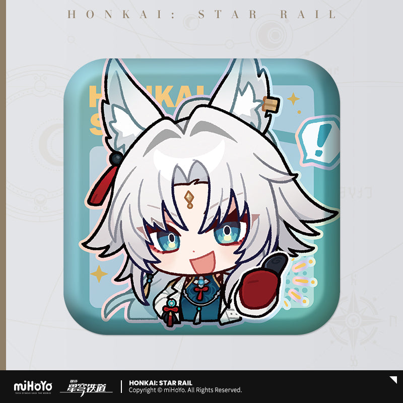 [Official Merchandise] Pom-Pom Exhibition Hall Series: Square Badges | Honkai: Star Rail