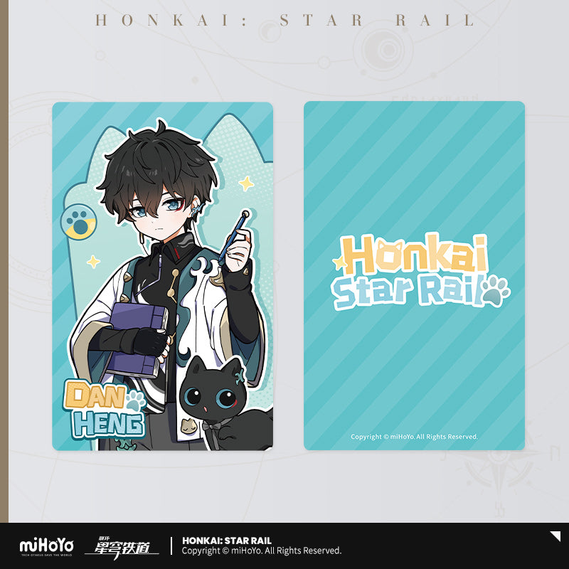 [Official Merchandise] Little Cat Series Holographic Collectible Ticket | Honkai: Star Rail