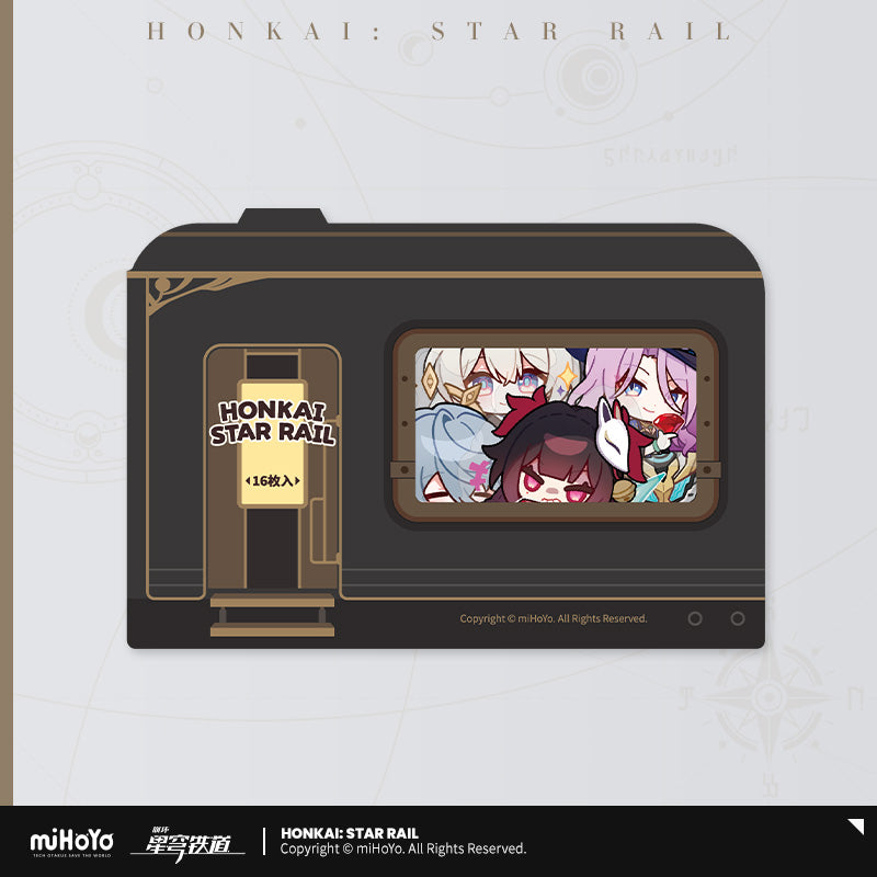 [Official Merchandise] Pom-Pom Exhibition Hall Series: Chibi Sticker Pack | Honkai: Star Rail