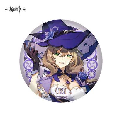[Pre-Order] Mondstadt City Theme Series Character Badge - New Craft | Genshin Impact