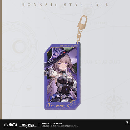 [Official Merchandise] All-Stars Invite Series Liquid Glitter Acrylic Charm | Honkai: Star Rail