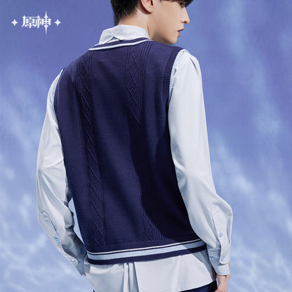 [Pre-Order] Kamisato Ayato Theme Impression Series Knitted Vest | Genshin Impact (Jan 2026)