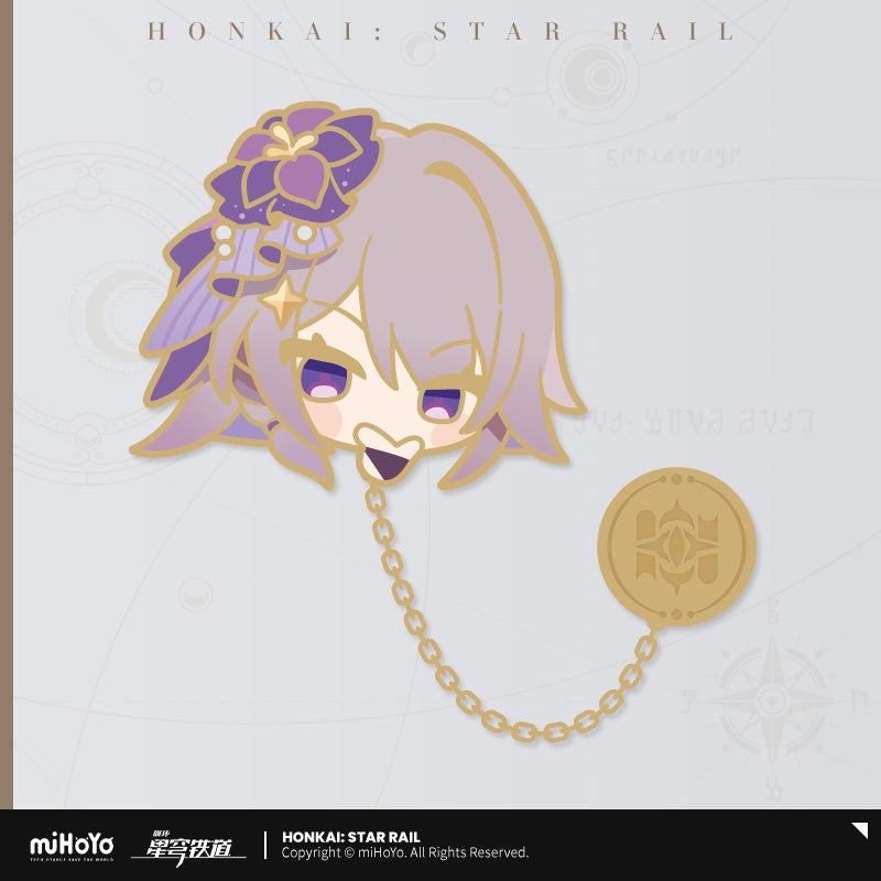 [Official Merchandise] Pom-Pom Exhibition Hall Series Metal Badge | Honkai: Star Rail