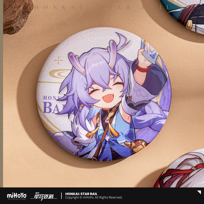 [Official Merchandise] Express Travel Notes Series Badge | Honkai: Star Rail