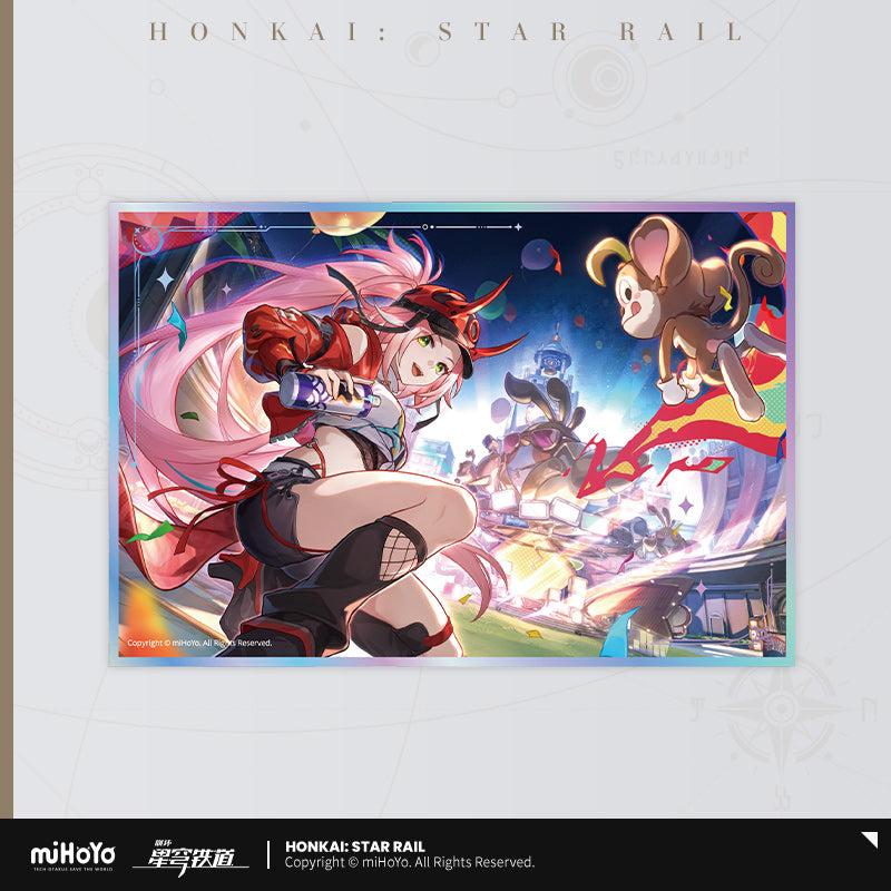 [Official Merchandise] Interstellar Journey Series: Acrylic Shikishi | Honkai: Star Rail