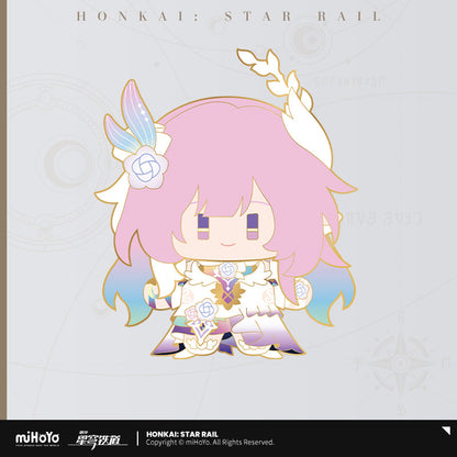 [Official Merchandise] Chibi Doll Series Happy Shake Metal Badge | Honkai: Star Rail