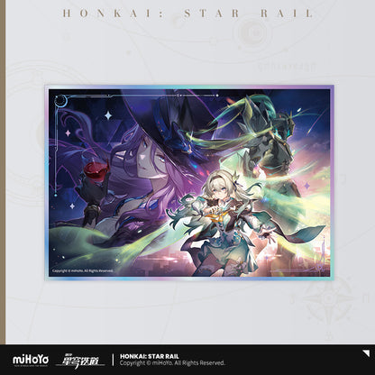 [Official Merchandise] Interstellar Journey Series: Acrylic Shikishi | Honkai: Star Rail