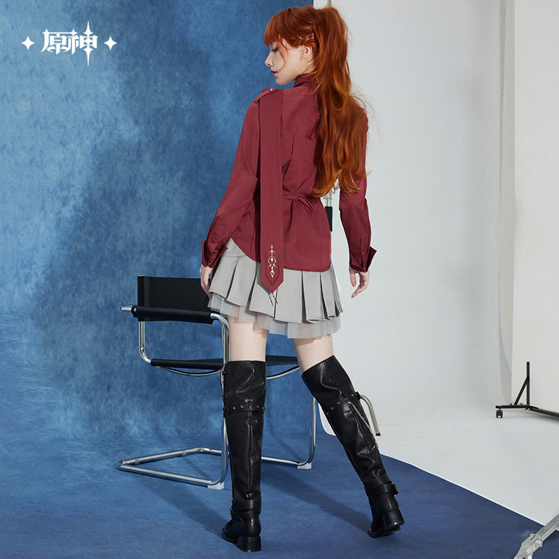 [Pre-Order/Limited] Tartaglia Theme Impression Series Over Knee Fold Over Long Boots | Genshin Impact (July 2026)