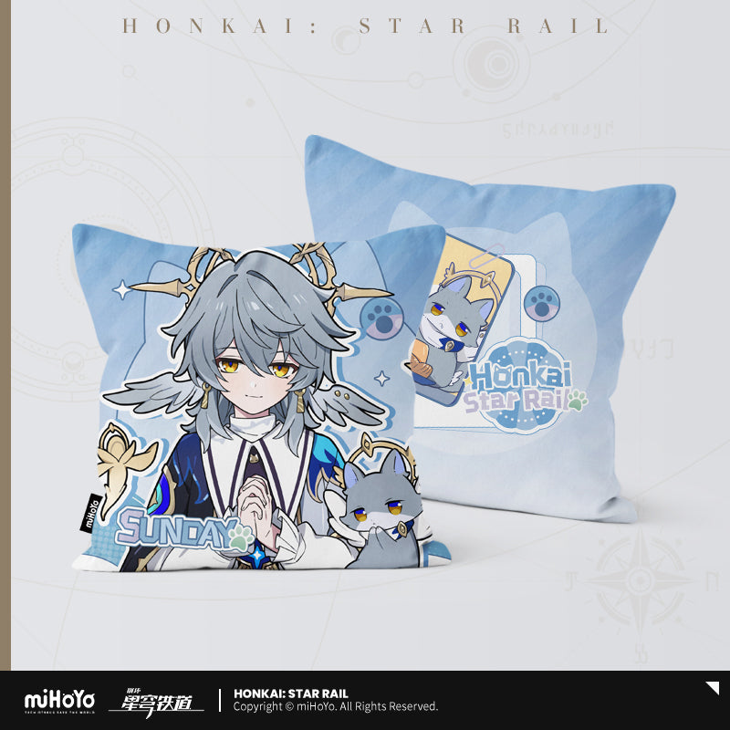 [Official Merchandise] Little Cat Series Square Pillow | Honkai: Star Rail