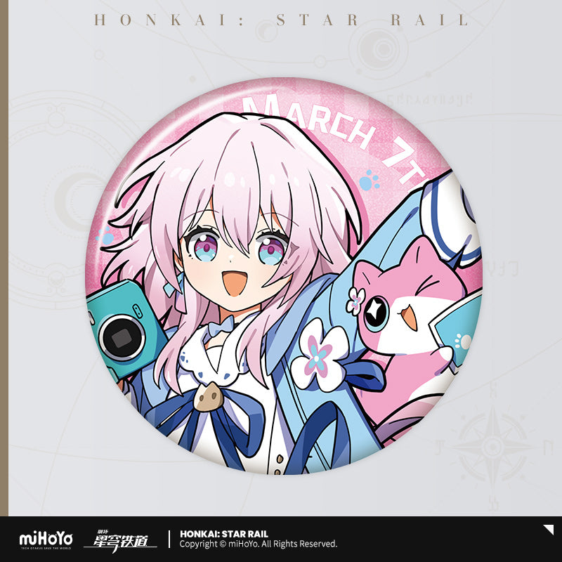 [Official Merchandise] Little Cat Series Tinplate Badges | Honkai: Star Rail