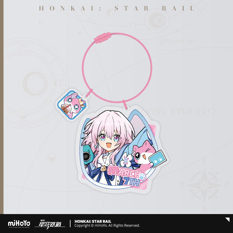 [Official Merchandise] Little Cat Series Acrylic Charm | Honkai: Star Rail
