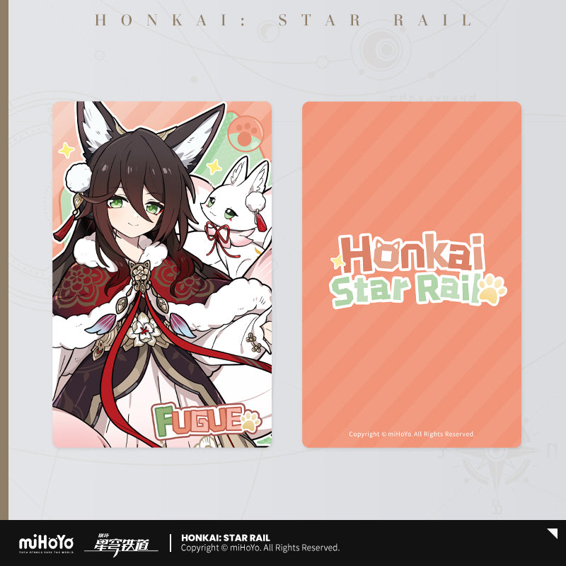 [Official Merchandise] Little Cat Series Holographic Collectible Ticket | Honkai: Star Rail