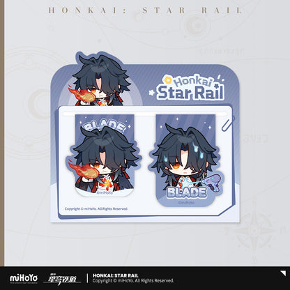 [Official Merchandise] Pom-Pom Gallery Series Soft Magnetic Bookmark Set | Honkai: Star Rail