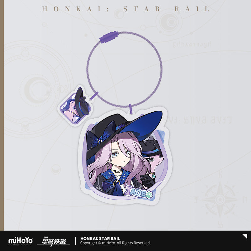 [Official Merchandise] Little Cat Series Acrylic Charm | Honkai: Star Rail