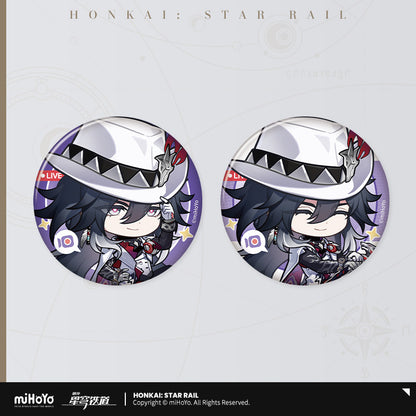 [Official Merchandise] Owlbert’s Reception Room Series Tinplate Badge Set | Honkai: Star Rail