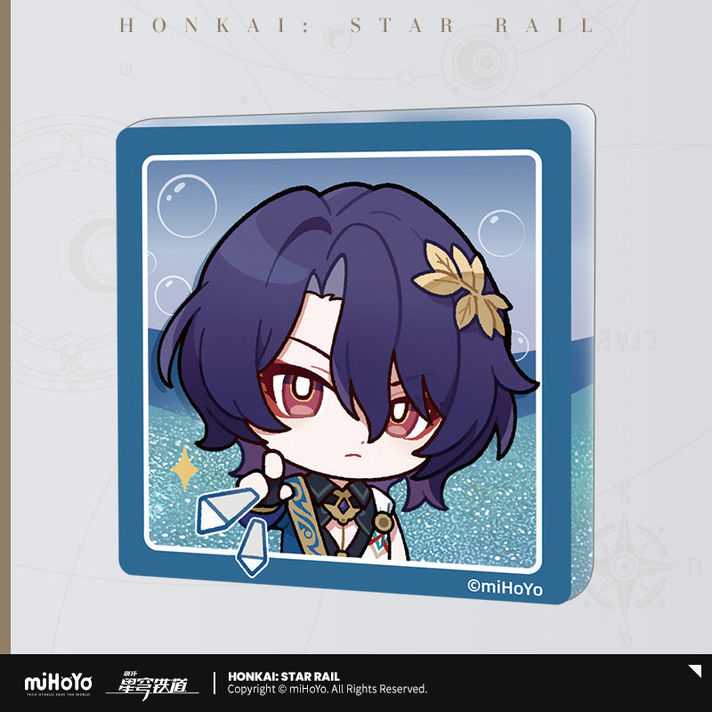 [Official Merchandise] Pom-Pom Exhibition Hall Series: Quicksand Acrylic Fridge Magnet | Honkai: Star Rail