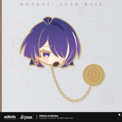 [Official Merchandise] Pom-Pom Exhibition Hall Series Metal Badge | Honkai: Star Rail