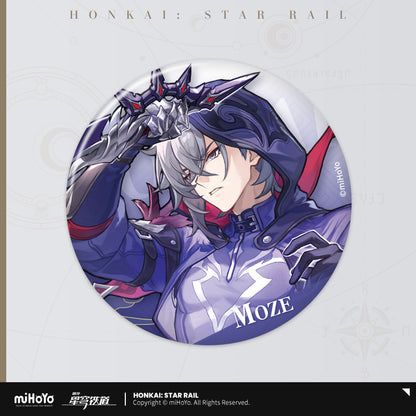 [Official Merchandise] Interstellar Journey Series Tinplate Badge Vol.2 | Honkai: Star Rail