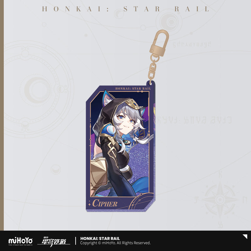 [Official Merchandise] All-Stars Invite Series Liquid Glitter Acrylic Charm | Honkai: Star Rail