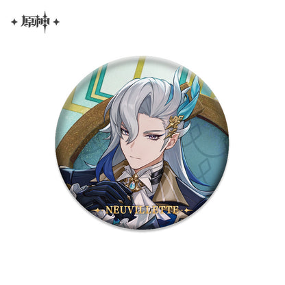 [Official Merchandise] Genshin Impact Theme Series Character Badge Vol.1 - Vol.4