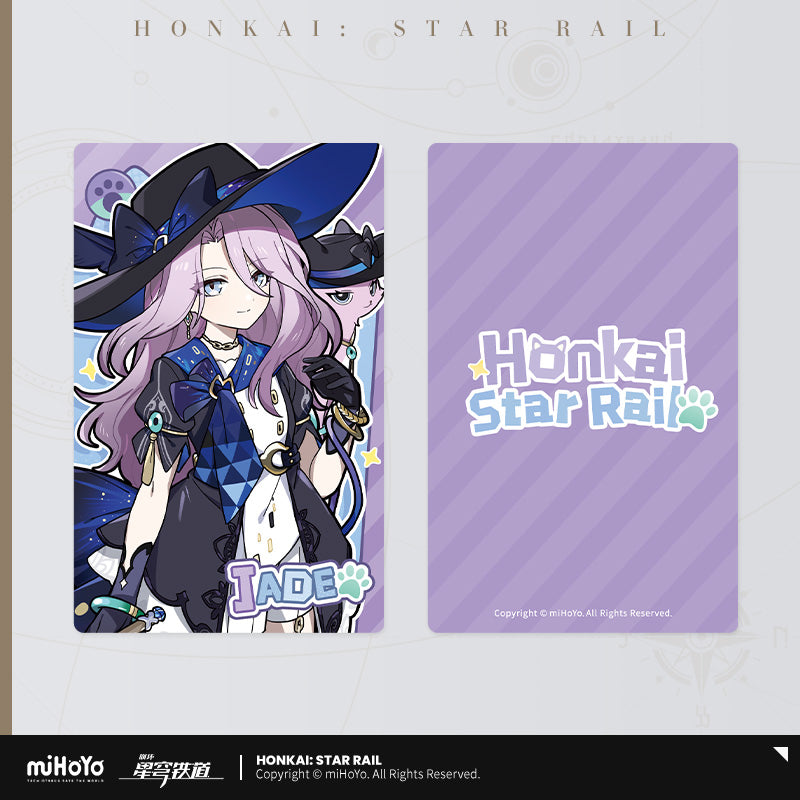 [Official Merchandise] Little Cat Series Holographic Collectible Ticket | Honkai: Star Rail