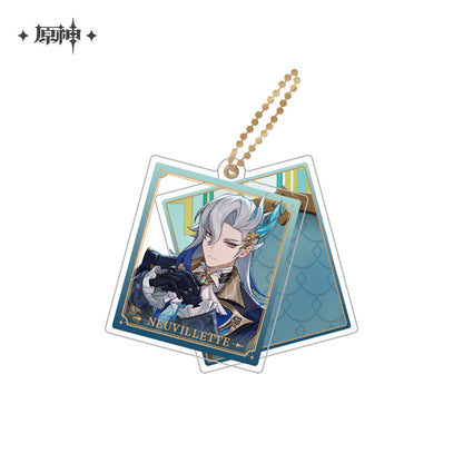 [Official Merchandise] Genshin Impact Theme Series Character Double-Sided Acrylic Keychains