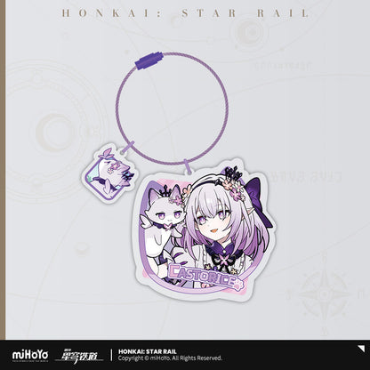 [Official Merchandise] Little Cat Series Acrylic Charm | Honkai: Star Rail
